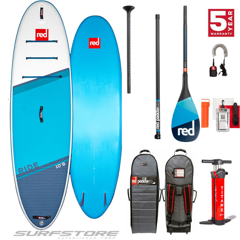 Red Paddle Co Ride 10'8 C100 Package 2021 In Stock