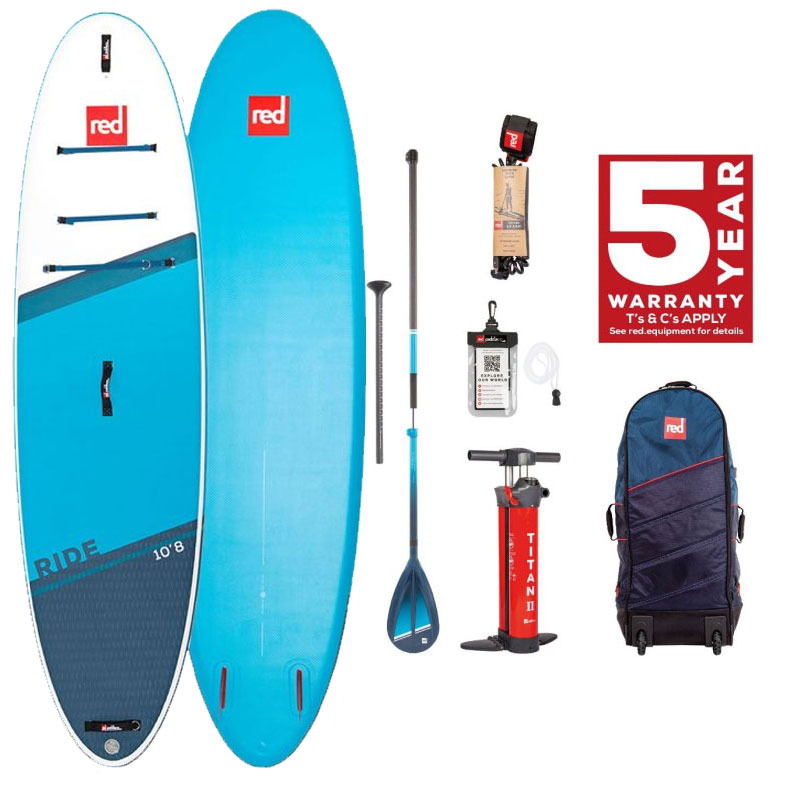 Red Paddle Co Ride 10'8" HT Package 2022 £999 Coming Soon